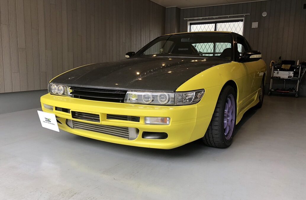 日産・180SX　フロントガラス修理